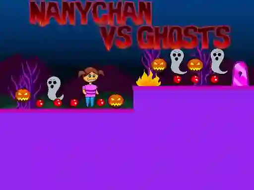Nanychan vs Ghosts — безплатна онлайн игра