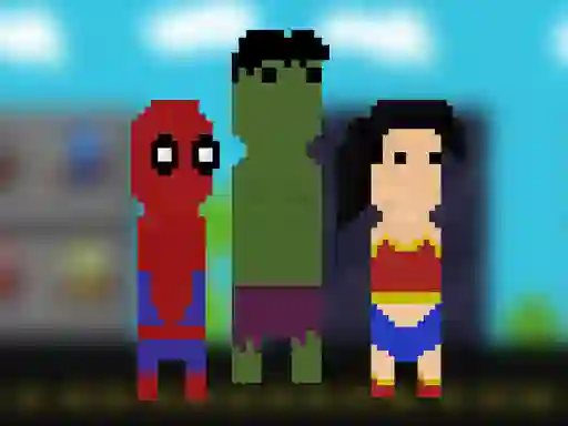 Super Heroes Runner — безплатна онлайн игра