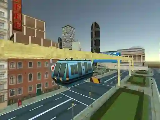 Sky Train Simulator: Elevated Train Driving — безплатна онлайн игра