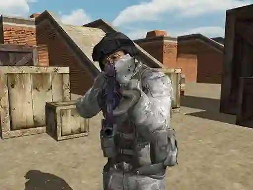 Counter City Strike Commando Action — безплатна онлайн игра