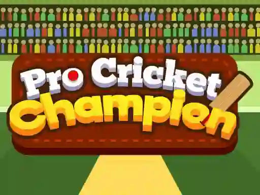 Pro Cricket Champion — безплатна онлайн игра