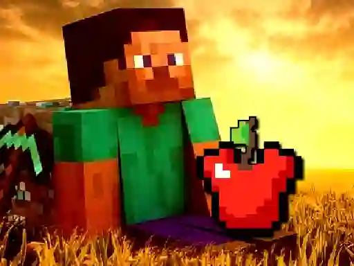 Mineblox Apple Shooter — безплатна онлайн игра