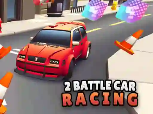 2 Player Battle Car Racing — безплатна онлайн игра
