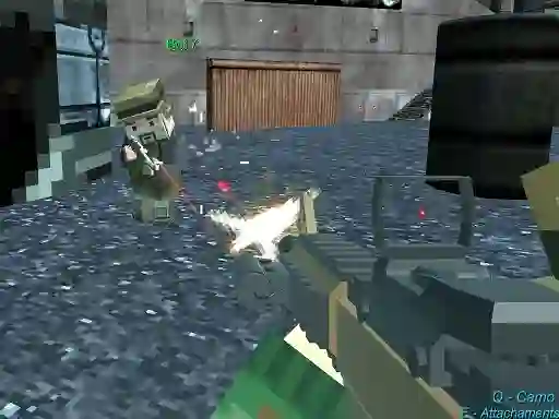 Pixel Gungame Arena Prison Multiplayer — безплатна онлайн игра