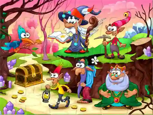 Fantasy Jigsaw Deluxe — безплатна онлайн игра