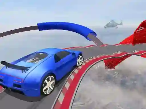 Mega Ramp Stunt Cars — безплатна онлайн игра