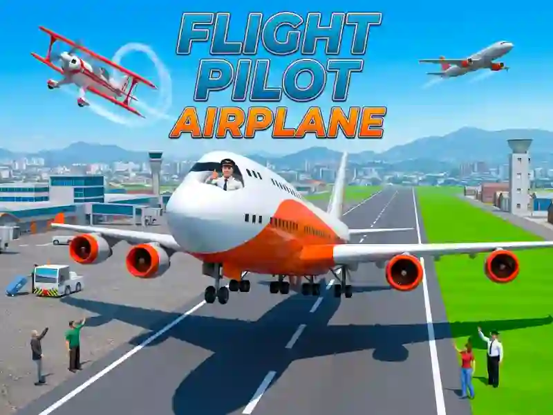Flight Pilot Airplane — безплатна онлайн игра
