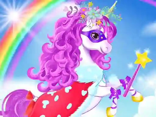 Baby unicorn dress up — безплатна онлайн игра