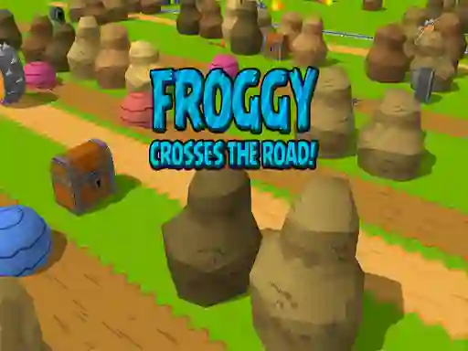 Froggy Crosses The Road! — безплатна онлайн игра