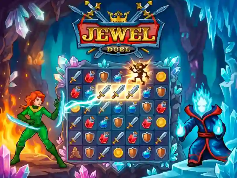 Jewel Duel — безплатна онлайн игра