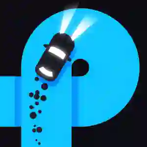 Finger Driver Neon — безплатна онлайн игра