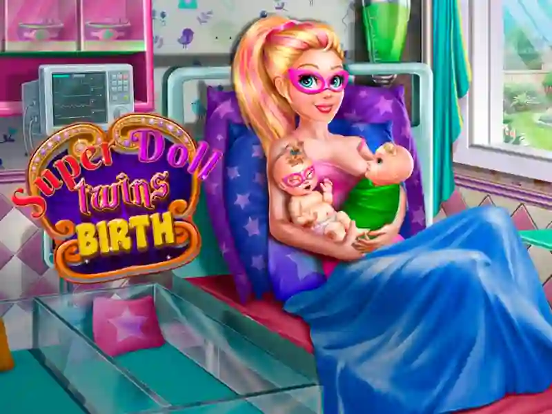 Super Doll Twins Birth — безплатна онлайн игра
