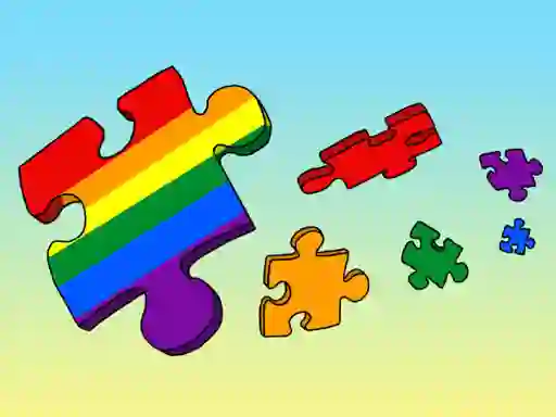 Lgbt Jigsaw Puzzle: Find Lgbt Flags — безплатна онлайн игра