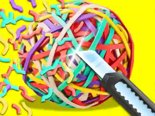 Rubber Band Cutting — безплатна онлайн игра