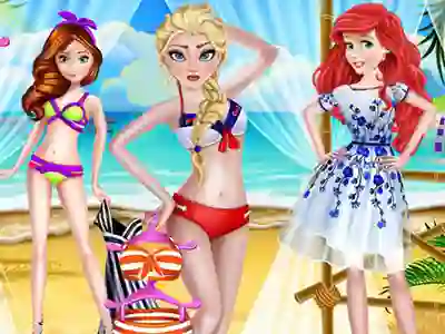 Summer Beach Outfits — безплатна онлайн игра
