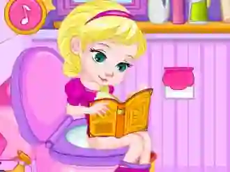 Potty Train Baby Elsa — безплатна онлайн игра