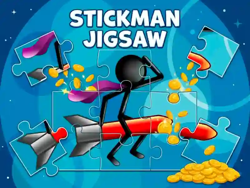 Stickman Jigsaw — безплатна онлайн игра