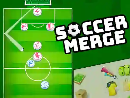 Soccer Merge — безплатна онлайн игра