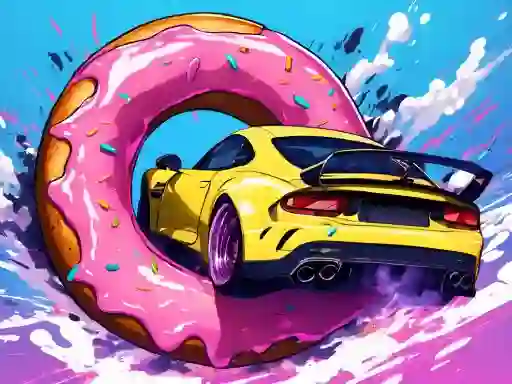 Roof Car Stunt — безплатна онлайн игра