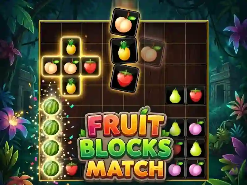 Fruit Blocks Match — безплатна онлайн игра