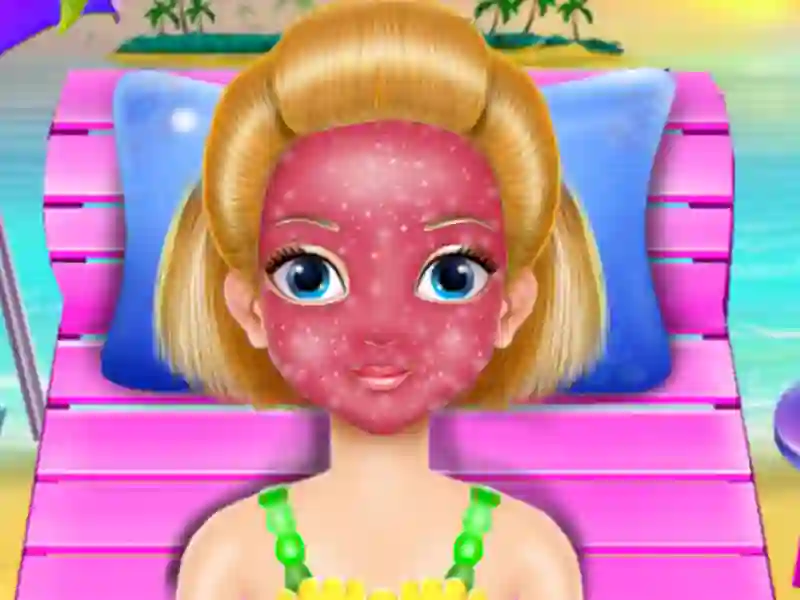 A Beach Day Spa Care — безплатна онлайн игра