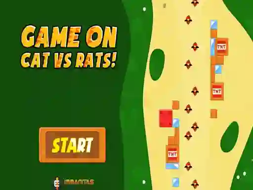 Game On Cat vs Rats! — безплатна онлайн игра