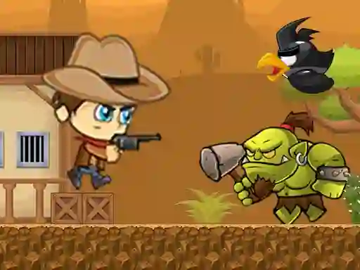 Super Cowboy Running — безплатна онлайн игра