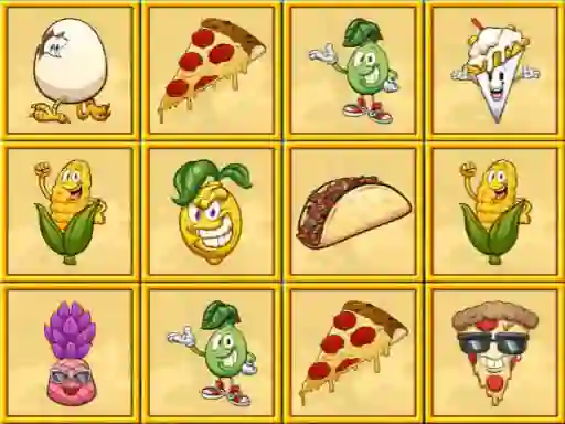 Foody Memory — безплатна онлайн игра