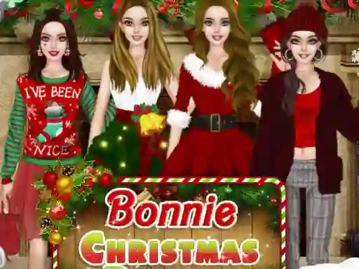 Bonnie Christmas Parties — безплатна онлайн игра