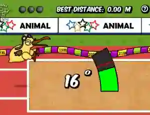 Animal Olympics Triple Jump — безплатна онлайн игра