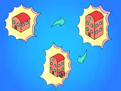 Idle Merge City — безплатна онлайн игра