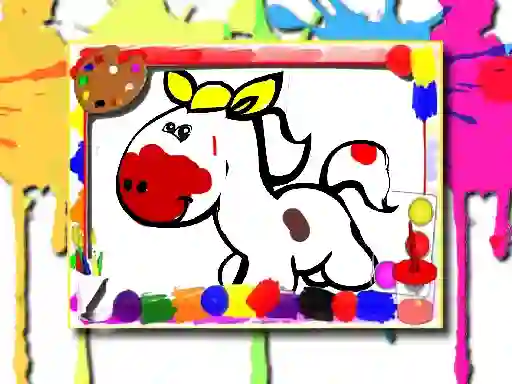 Horse Coloring Book — безплатна онлайн игра