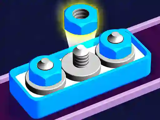 Nuts Stack Sort: Nuts & Bolts — безплатна онлайн игра