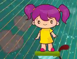 Valentine Girl Jumping — безплатна онлайн игра