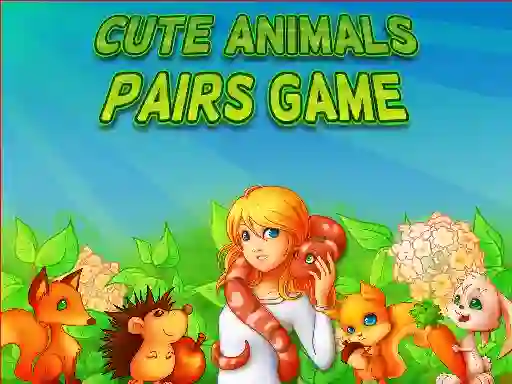 Cute Animals Pairs Game — безплатна онлайн игра