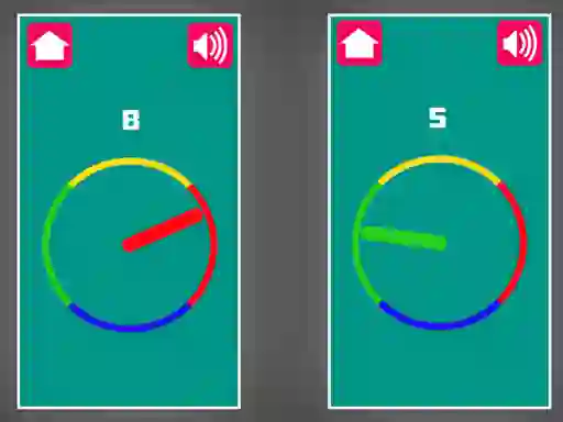 Colorful Clock — безплатна онлайн игра