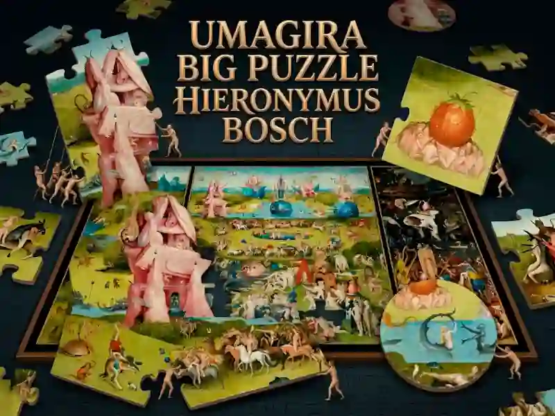 Umaigra big Puzzle Hieronymus Bosch — безплатна онлайн игра