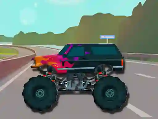 Extreme Monster Trucks Memory — безплатна онлайн игра