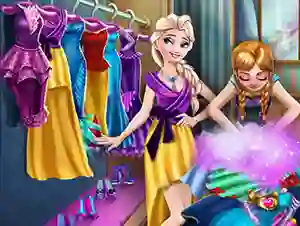 Ice Kingdom Wardrobe Cleaning — безплатна онлайн игра