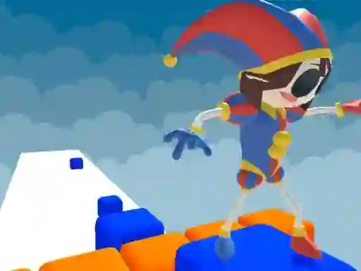 Digital Circus Tower Runner — безплатна онлайн игра
