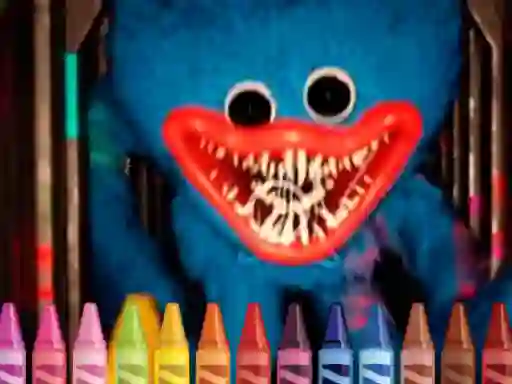Huggy Wuggy Coloring — безплатна онлайн игра