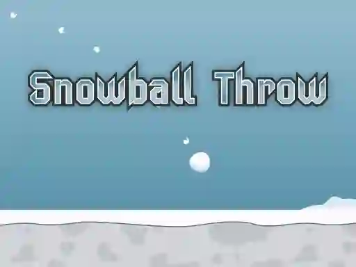 Snowball Throw — безплатна онлайн игра