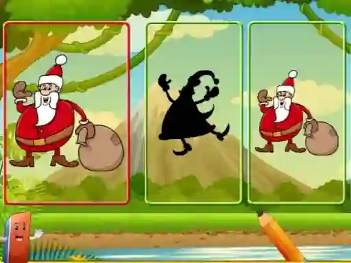 Santa Shadow Match — безплатна онлайн игра
