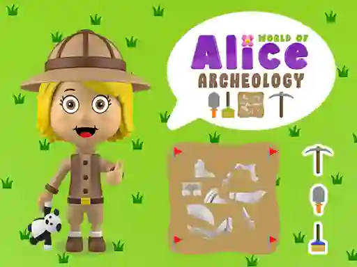 World of Alice Archeology — безплатна онлайн игра