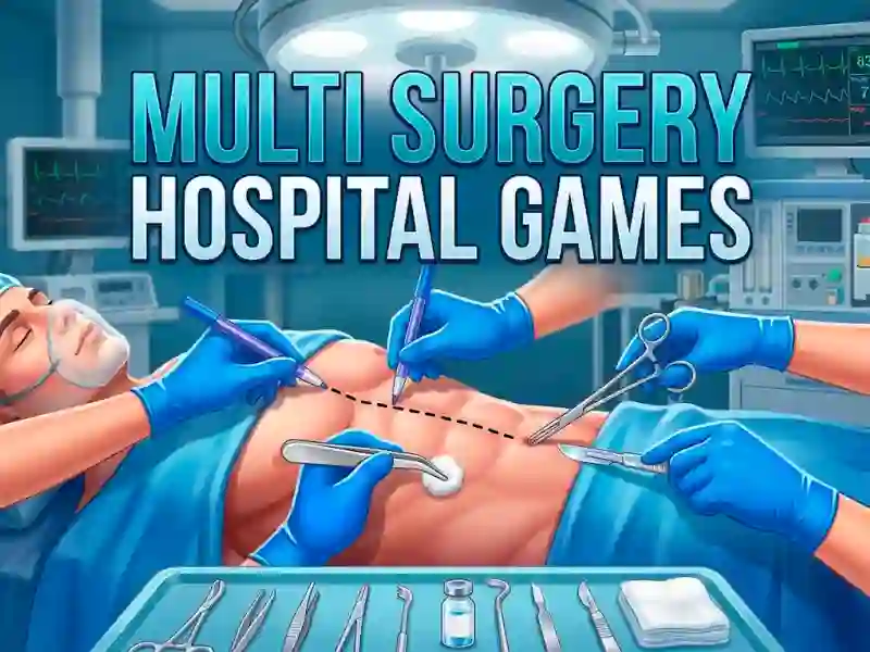 Multi Surgery Hospital Games — безплатна онлайн игра