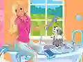 Barbie Pet Wash — безплатна онлайн игра