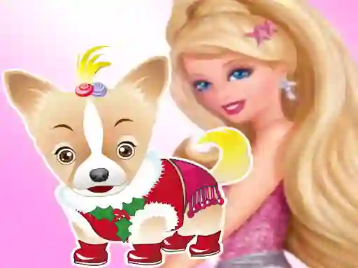 Barbie's Dog Dressup — безплатна онлайн игра