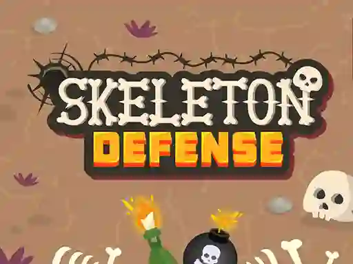 Skeleton Defense — безплатна онлайн игра