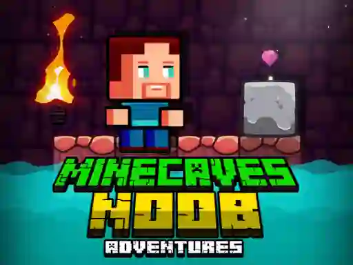 Minecaves Noob Adventure — безплатна онлайн игра