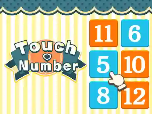 Touch Number — безплатна онлайн игра